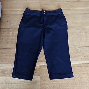 Ralph Lauren navy Capri pants size 14